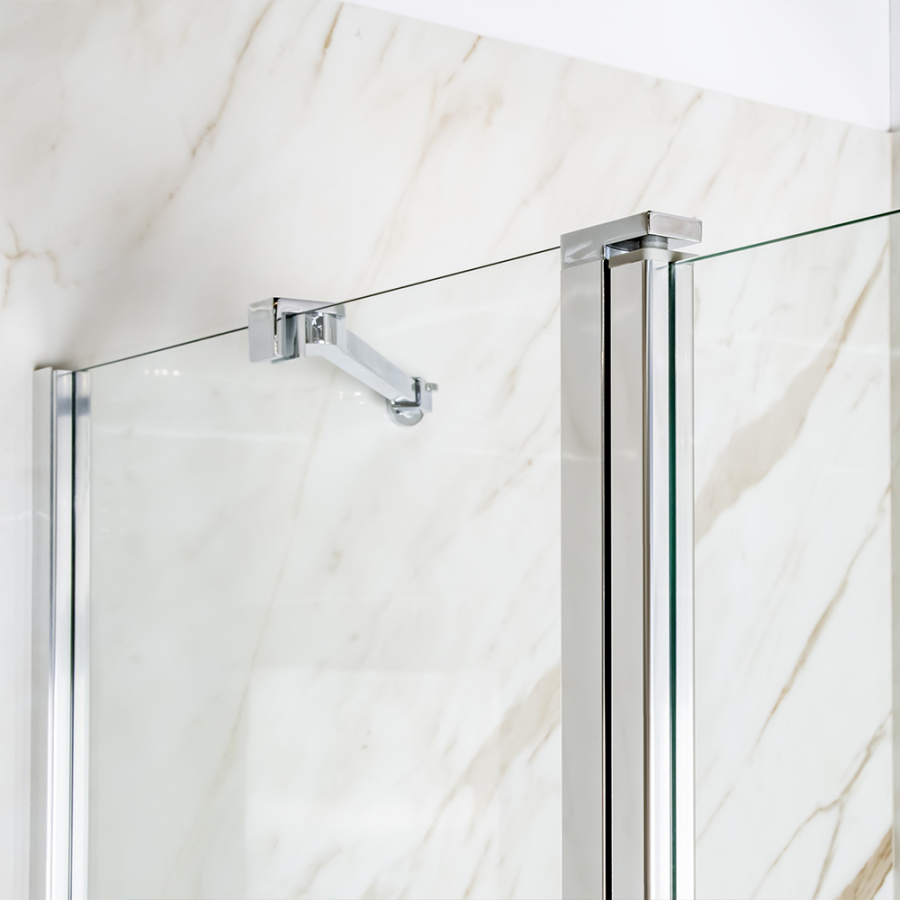 Шторка на ванну AVS Асти Дуо 100 левая профиль хром, стекло прозрачное Шторка на ванну AVS Асти Дуо 100 левая профиль хром, стекло прозрачное