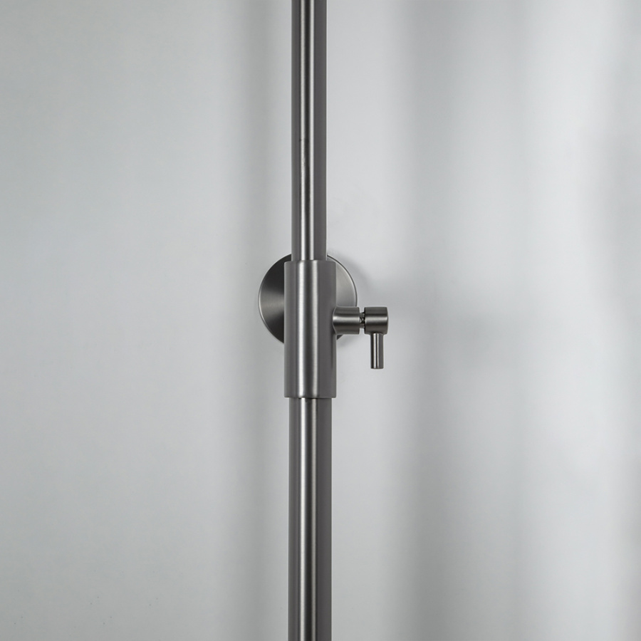 Душевая стойка AVS Slimmer оружейная сталь