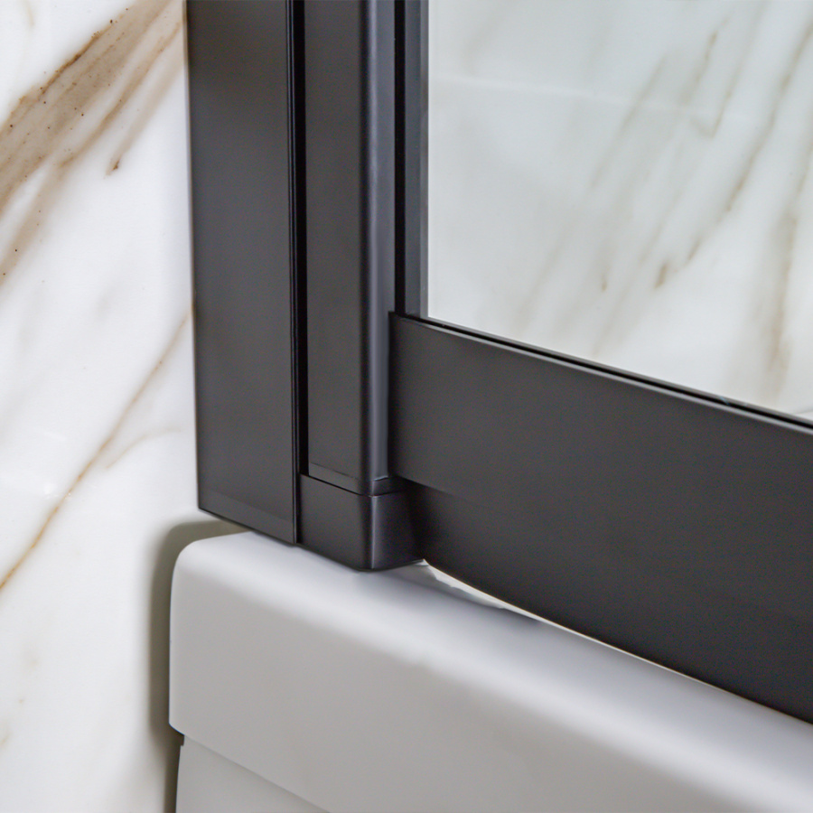 Шторка на ванну AVS Слайдер Плюс 80 профиль черный, стекло прозрачное Шторка на ванну AVS Слайдер Плюс 80 профиль черный, стекло прозрачное