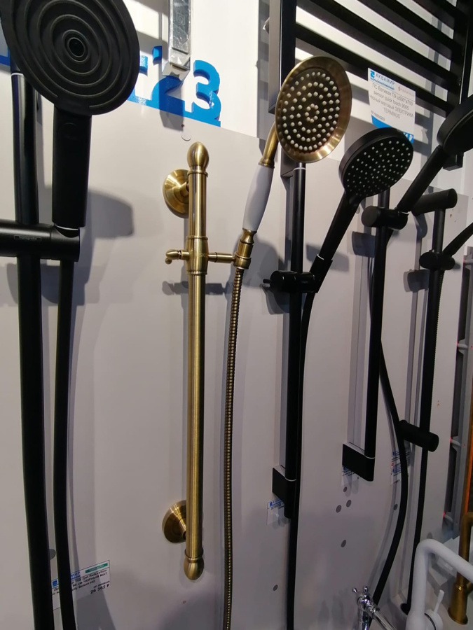 КОМПЛЕКТ Душевая cтойка+ ручной душ+ шланг БРОНЗА ESKO КОМПЛЕКТ Душевая cтойка+ ручной душ+ шланг БРОНЗА ESKO