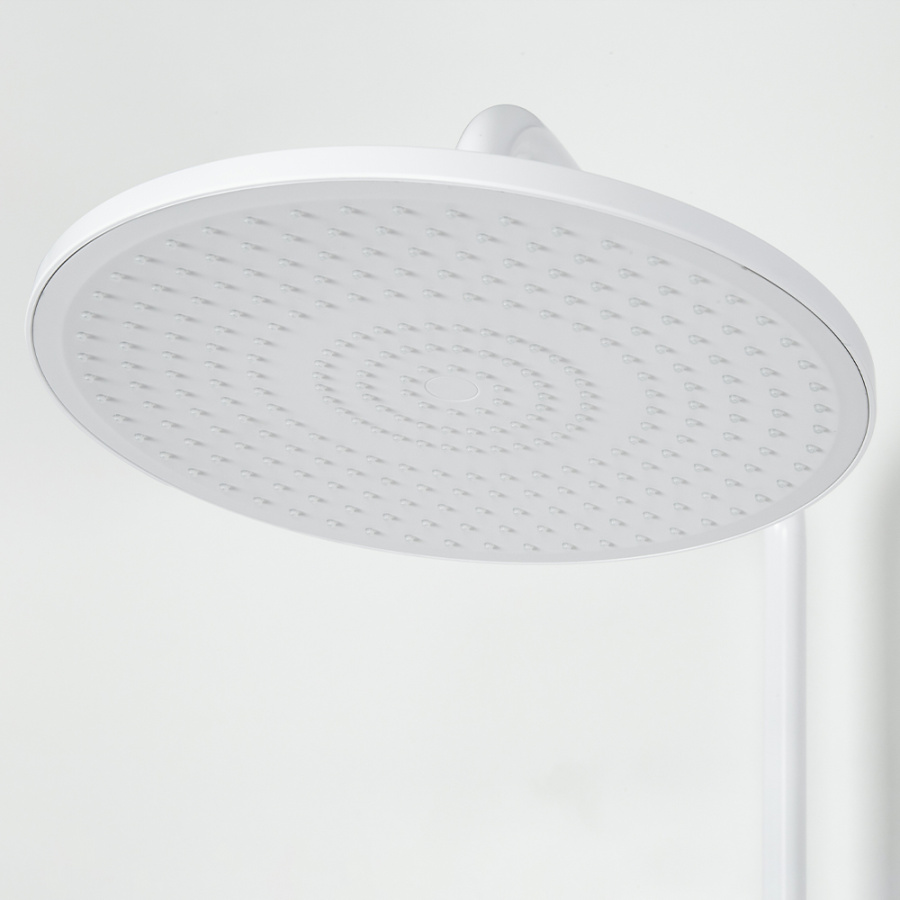 Душевая стойка AVS Slimmer белый матовый Душевая стойка AVS Slimmer белый матовый