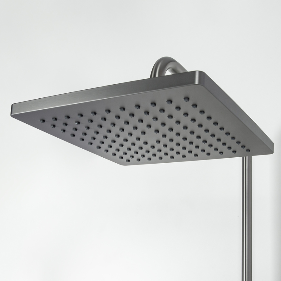 Душевая стойка AVS Cube оружейная сталь Душевая стойка AVS Cube оружейная сталь