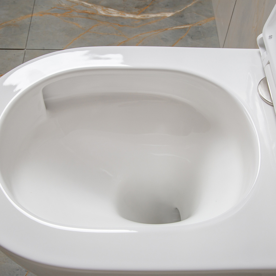 Унитаз подвесной AVS Метрополь безободковый, белый Унитаз подвесной AVS Метрополь безободковый, белый