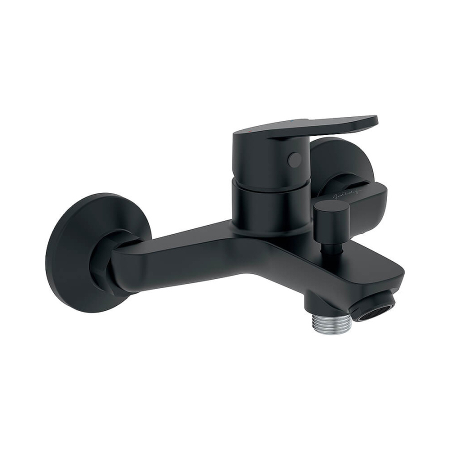 Смеситель для ванны и душа Jacob Delafon Aime E29871-BL черный матовый