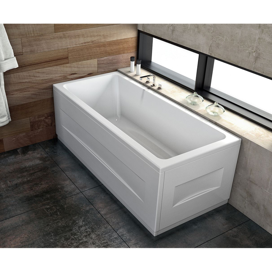 Акриловая ванна Kolpa-San Elektra 180х80 белая, с каркасом и сливом-переливом