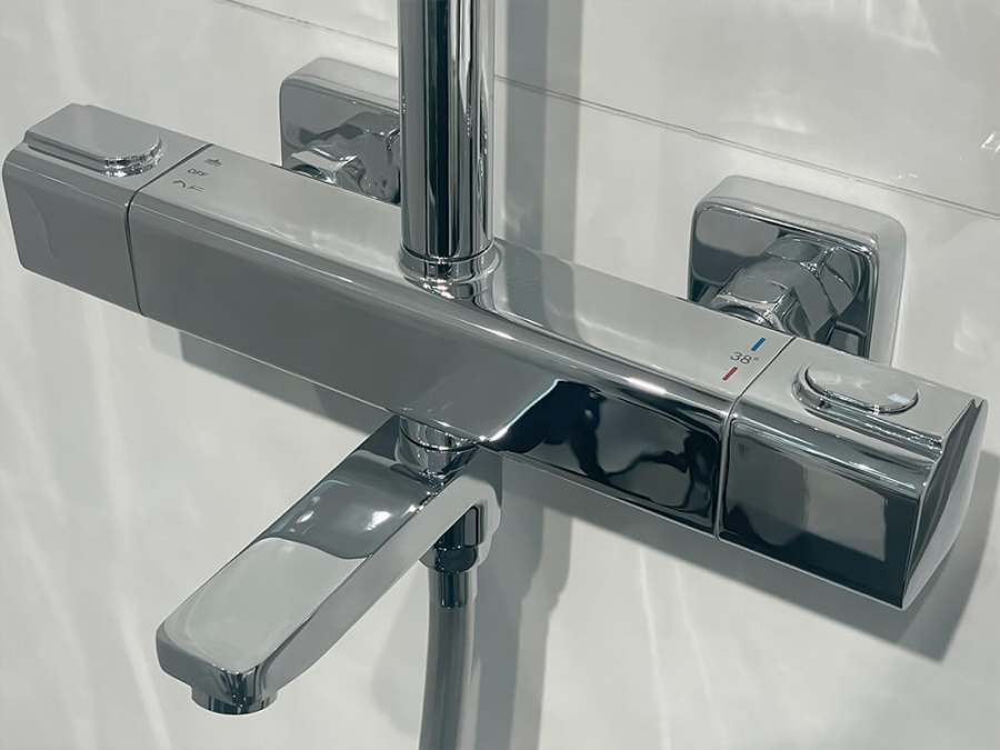 Душевая стойка AVS Rainy хром, со смесителем Душевая стойка AVS Rainy хром, со смесителем