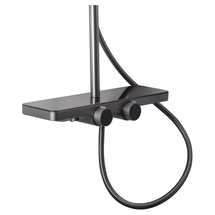 Душевая стойка Maxonor Pure Life Pleasure PL2486-9 оружейная сталь Душевая стойка Maxonor Pure Life Pleasure PL2486-9 оружейная сталь