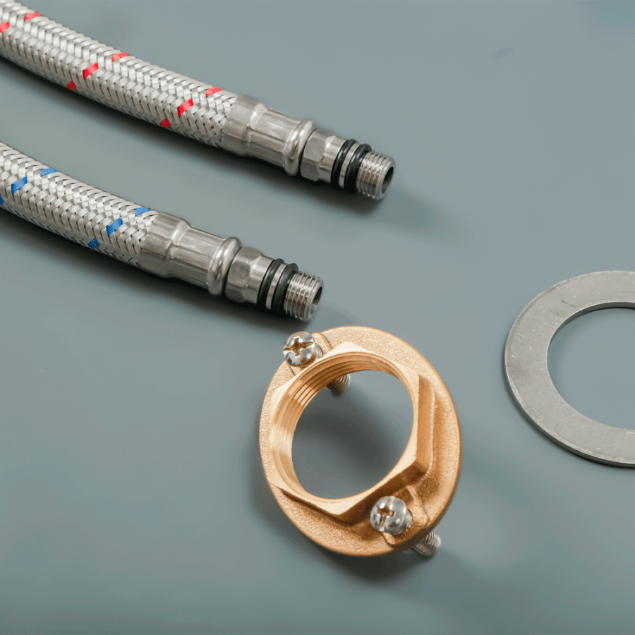 Смеситель для кухни AVS Pulse оружейная сталь