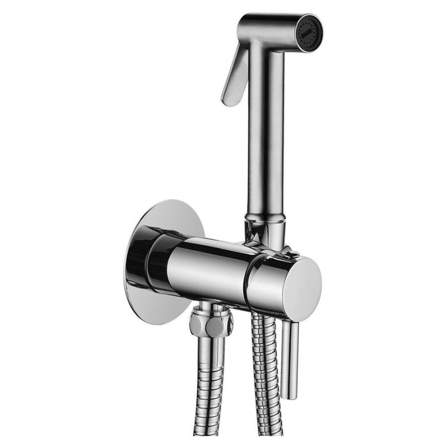 Гигиенический душ со смесителем Paffoni Tweet Round Mix ZDUP110CR хром