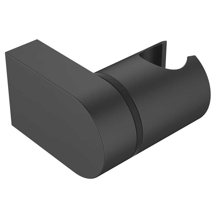 Настенный держатель для душа ESKO SH405black черный матовый Настенный держатель для душа ESKO SH405black черный матовый