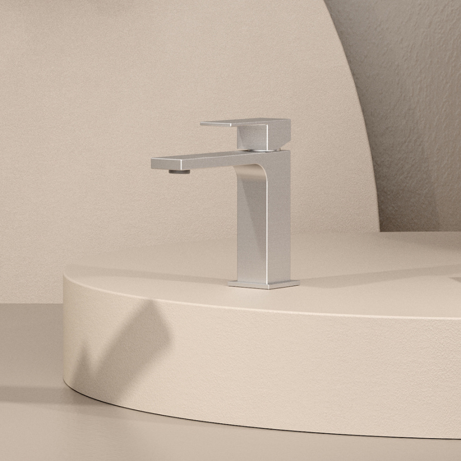 Смеситель для раковины AVS Cube хром