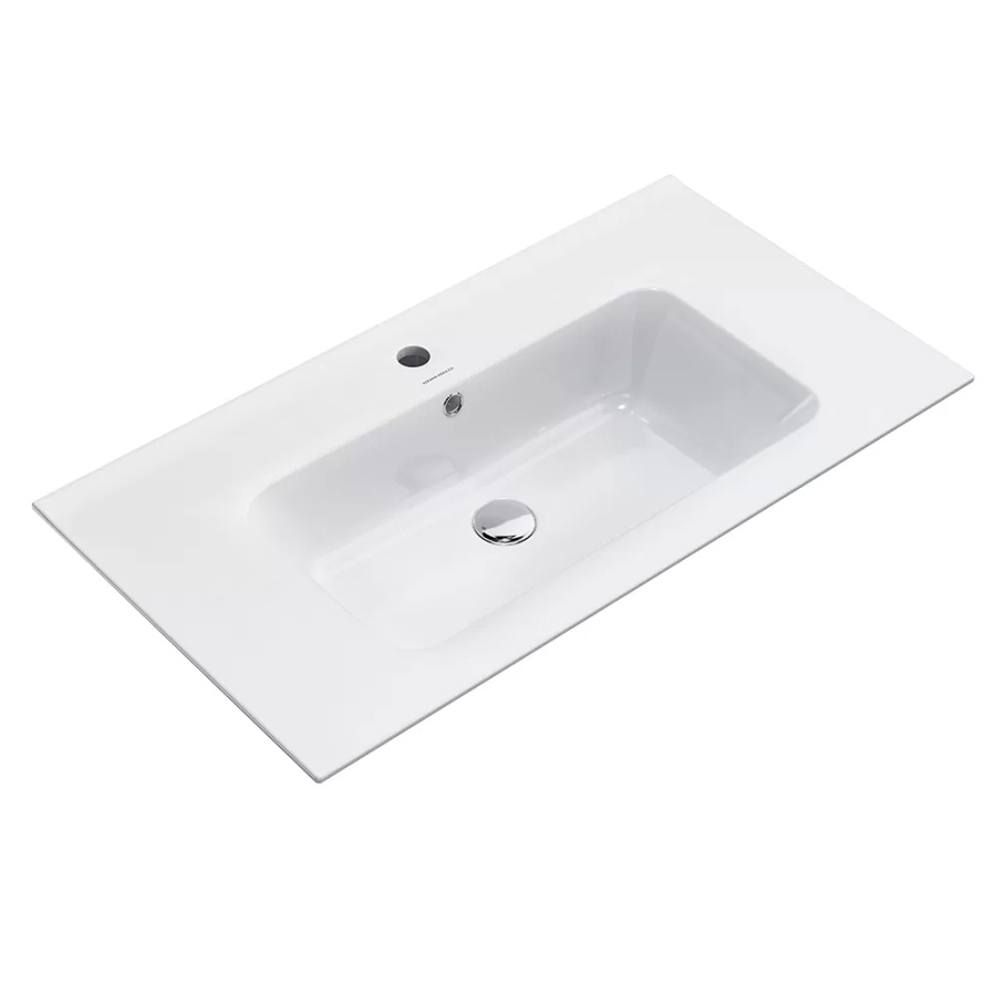 Тумба 850 2ящ подвес + раковина Белый гл Piano KERAMA MARAZZI