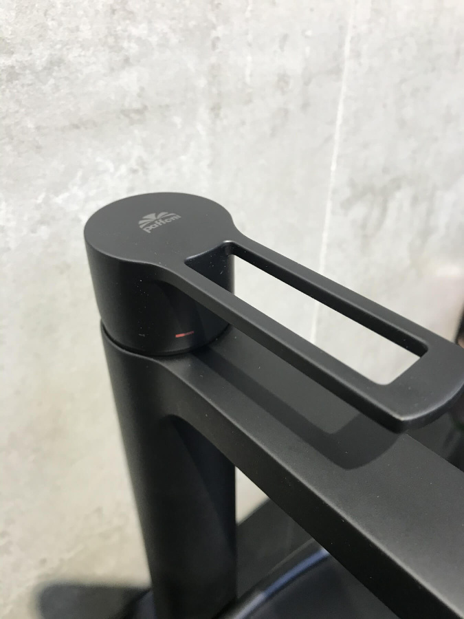 Смеситель для раковины Paffoni Ringo RIN081NO черный матовый