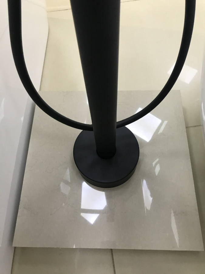 Смеситель для ванны с душем Boheme Uno 469-B напольный, черный матовый