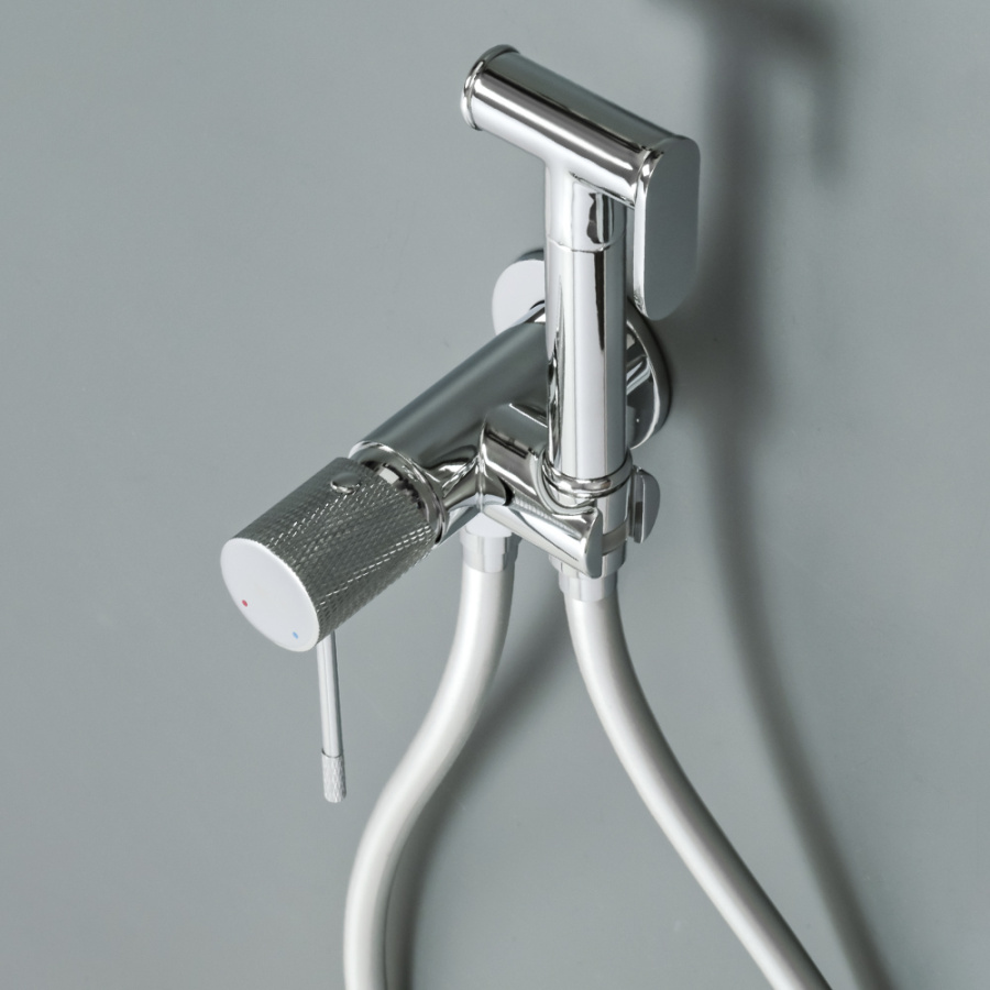 Гигиенический душ со смесителем AVS Seeme хром