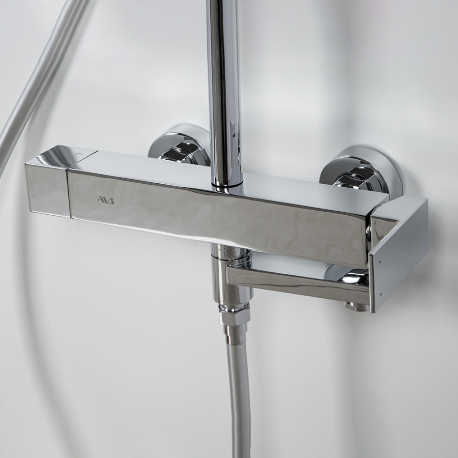 Душевая стойка AVS Cube хром Душевая стойка AVS Cube хром