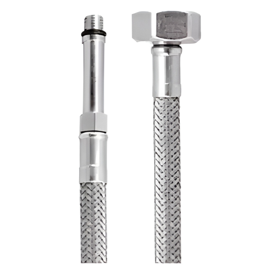 Подводка к смесителю DN6-1/2"F*M8 45см 1шт REMER