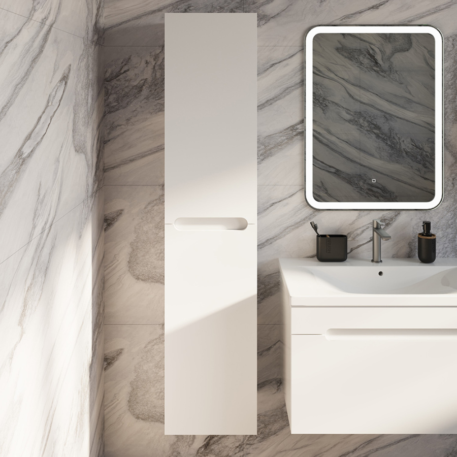 Шкаф-пенал AVS Эстель 35x160 белый Шкаф-пенал AVS Эстель 35x160 белый