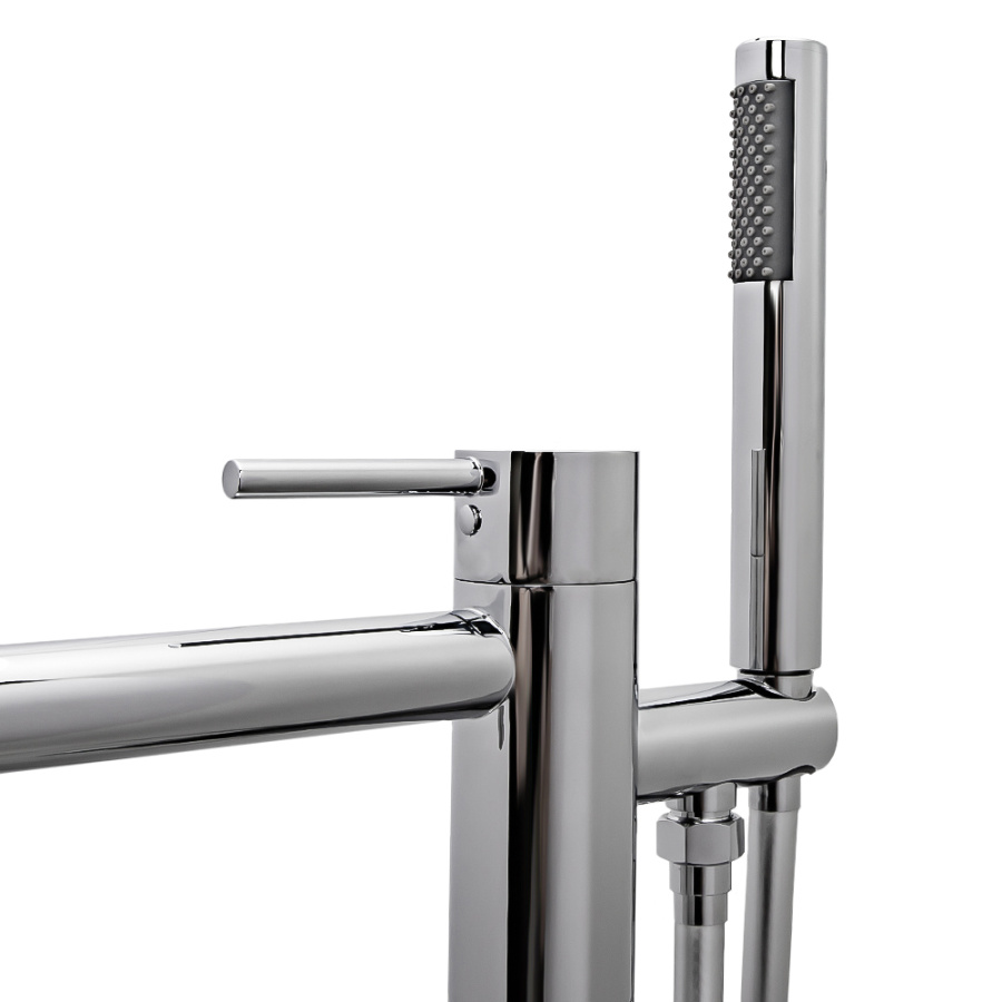 Смеситель для ванны с душем AVS Slimmer напольный, хром Смеситель для ванны с душем AVS Slimmer напольный, хром