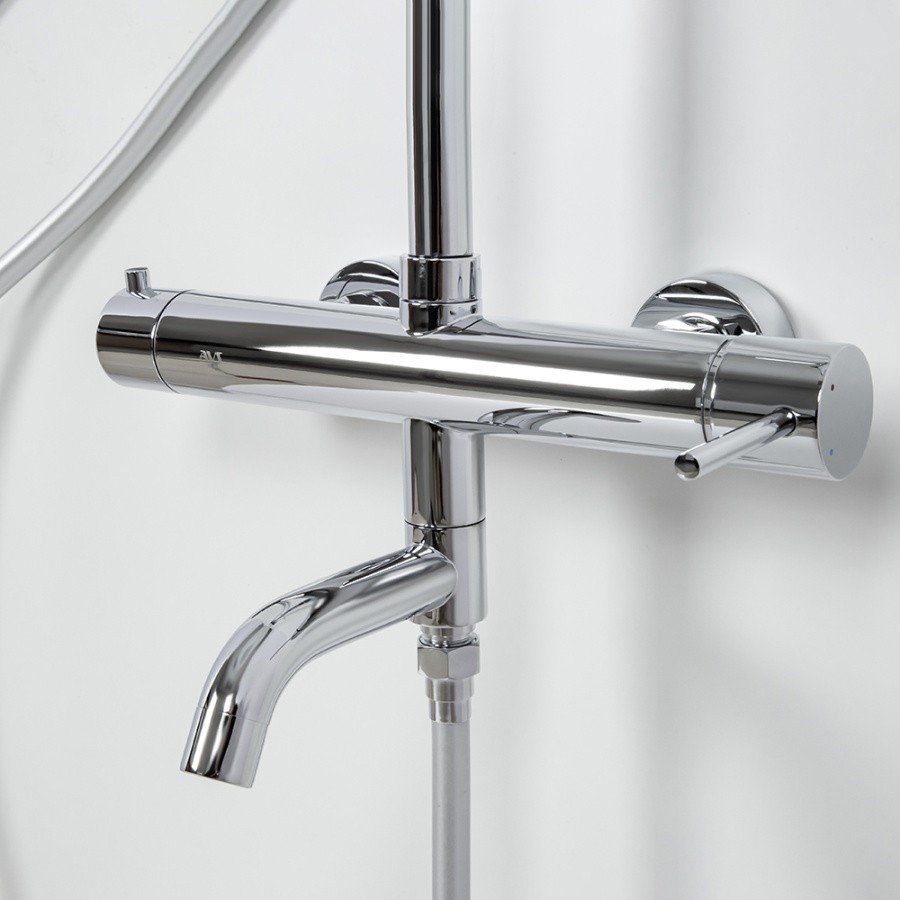 Душевая стойка AVS Slimmer хром Душевая стойка AVS Slimmer хром