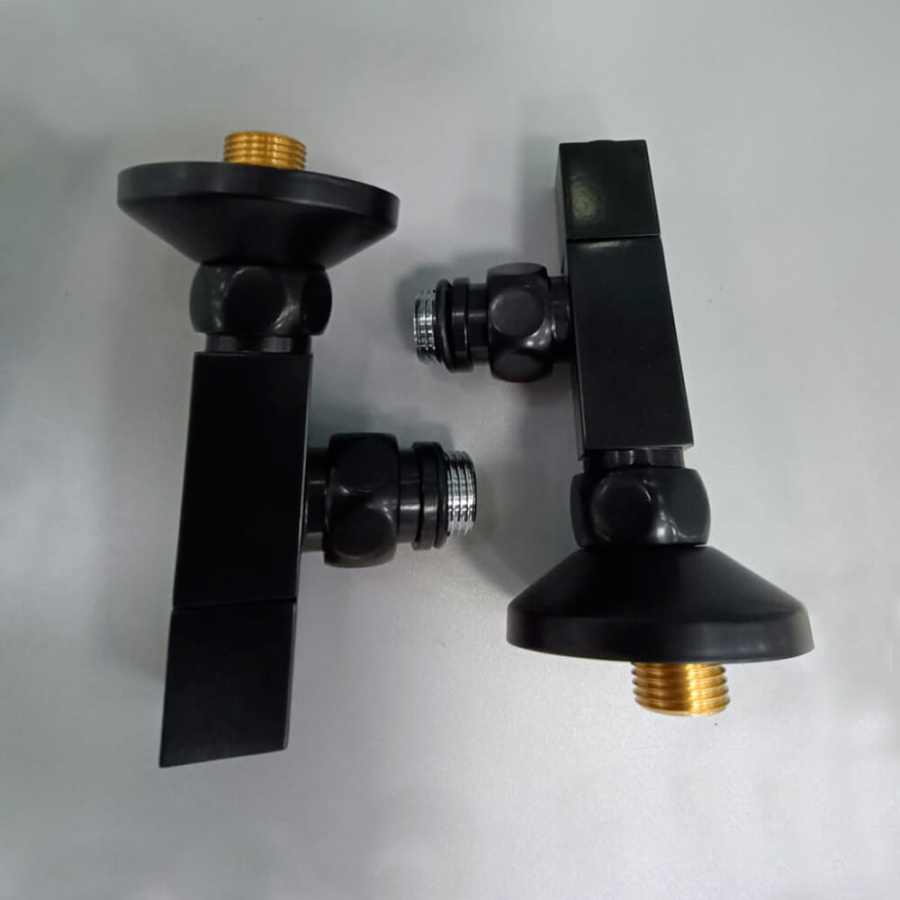 Вентиль угл. 3/4х1/2 г/ш (пара), эксцентрик, отражатель Терминус