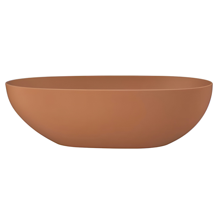 Акриловая ванна AVS Магия 180x85 терракотовая матовая, с донным клапаном