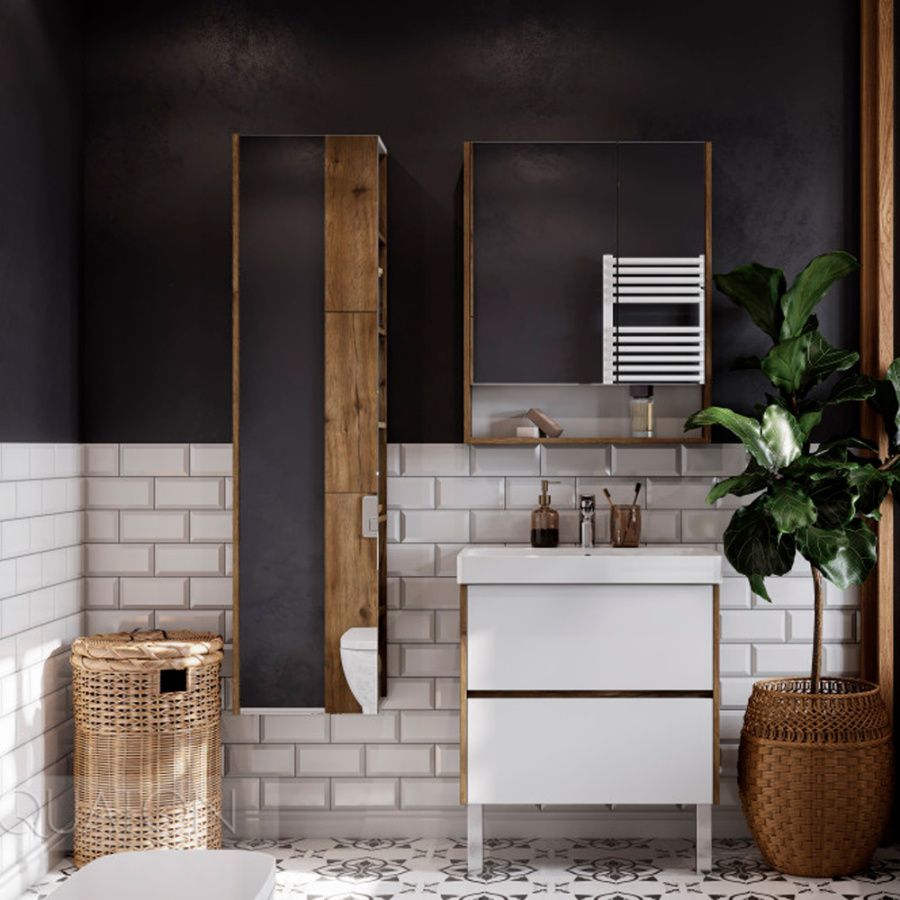 Тумба с раковиной 70 см Сканди Акватон 1A2518K0SDZ90