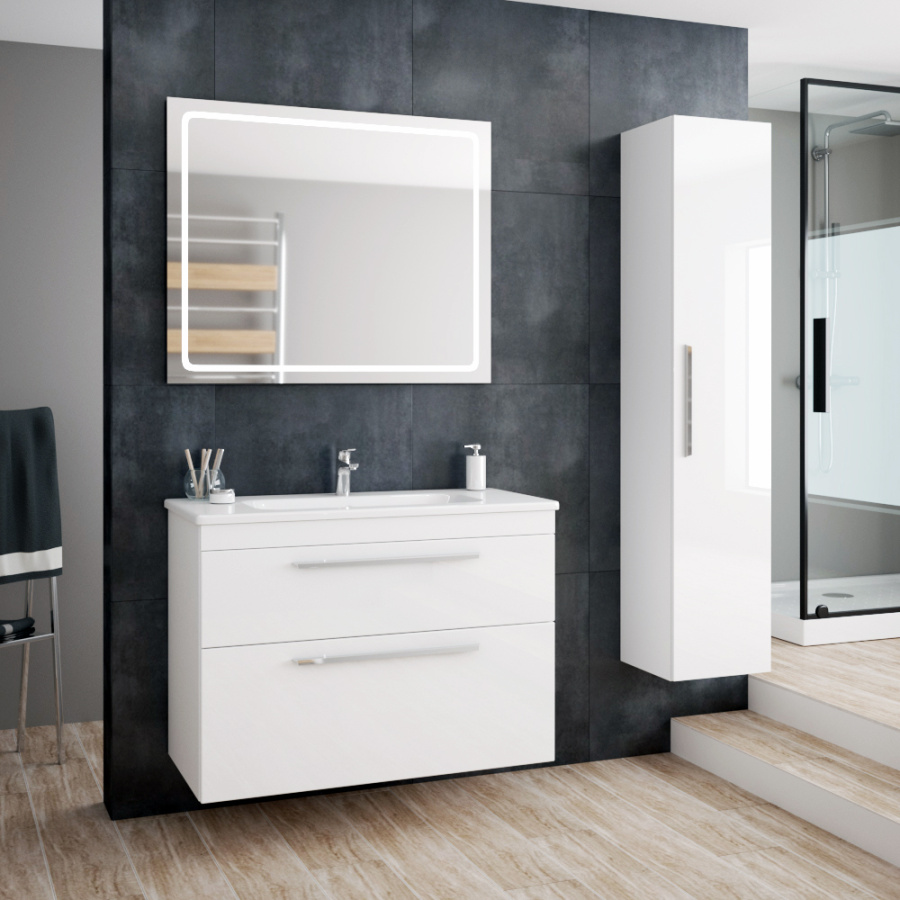 Тумба с раковиной Diborg Leonie 771227Н 100 см