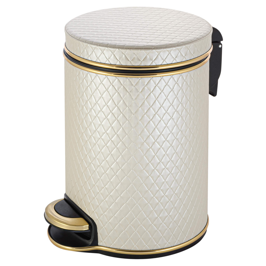 Ведро для мусора бежевое 5 л GERALIS V-NCLG-B Ведро для мусора бежевое 5 л GERALIS V-NCLG-B