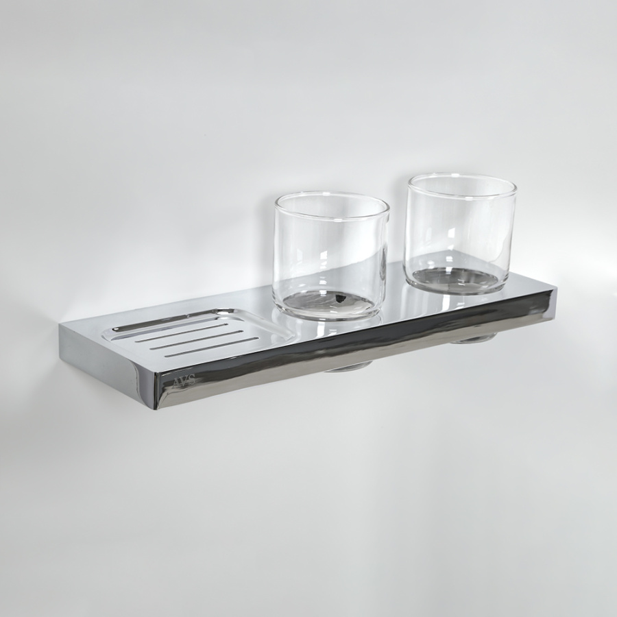 Стакан подвесной AVS AVS-S8301708 с мыльницей 2 шт.