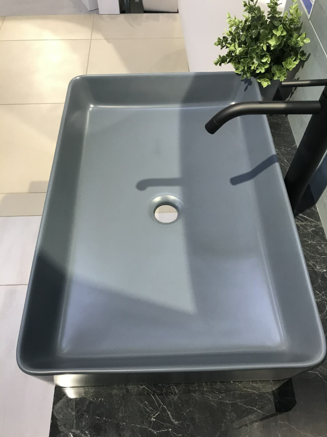 Раковина AVS AVS-82174-MDG 60х40,5 серая Раковина AVS AVS-82174-MDG 60х40,5 серая