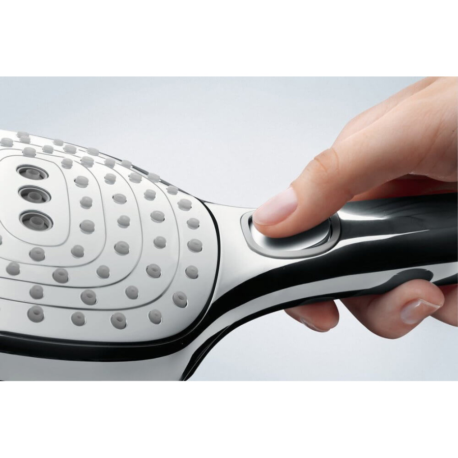 Душевая лейка Hansgrohe Raindance Select E120 26520400 хром/белый Душевая лейка Hansgrohe Raindance Select E120 26520400 хром/белый