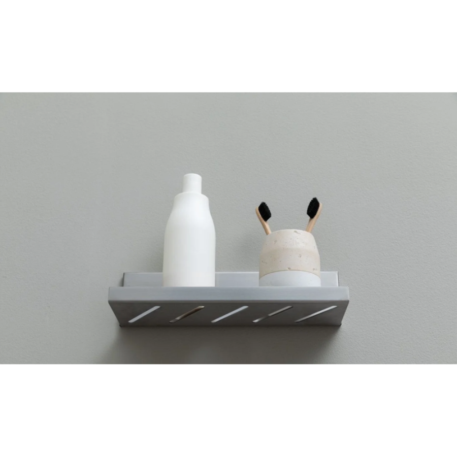 Полка Aquanet Магнум Н 334113 брашированная сталь Полка Aquanet Магнум Н 334113 брашированная сталь