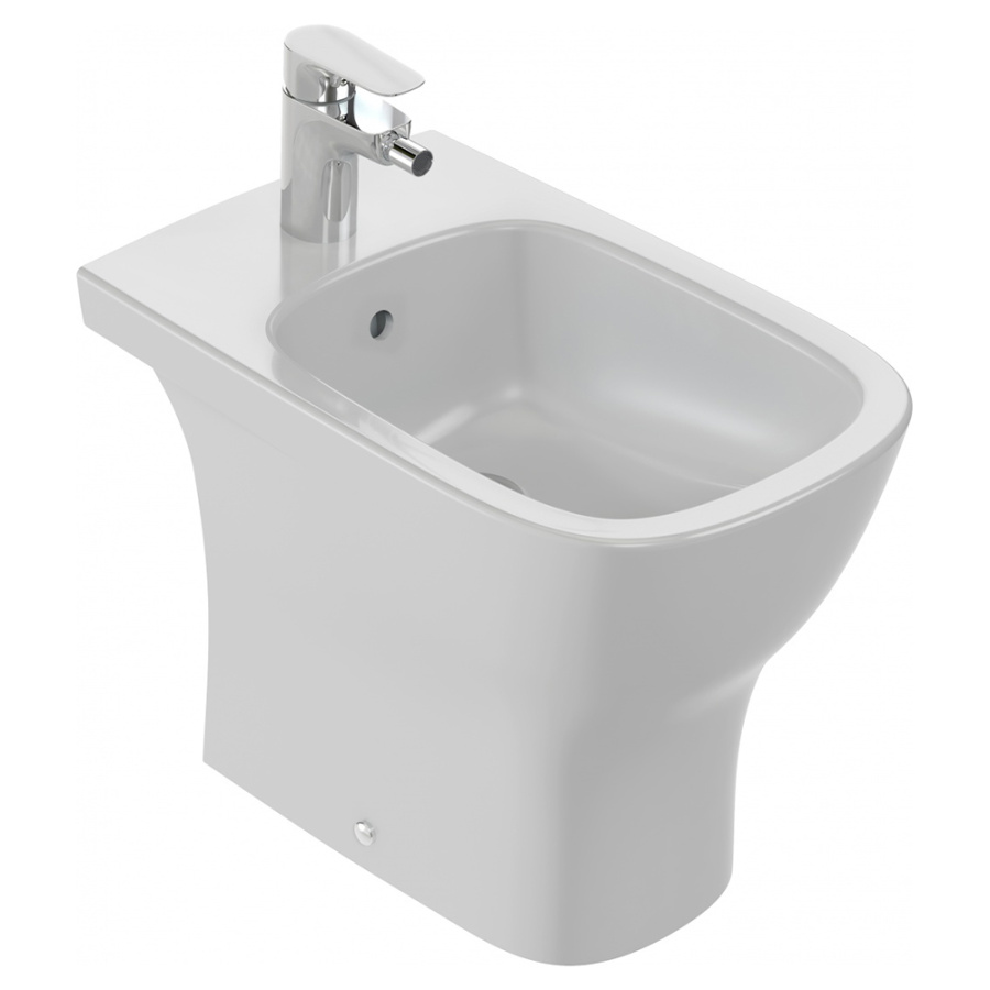 Биде напольное Jacob Delafon Struktura EBC0002-00 белое