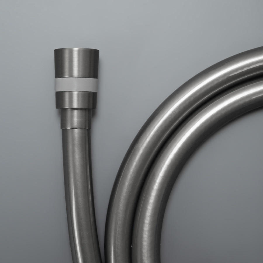 Душевая стойка AVS Pulse оружейная сталь