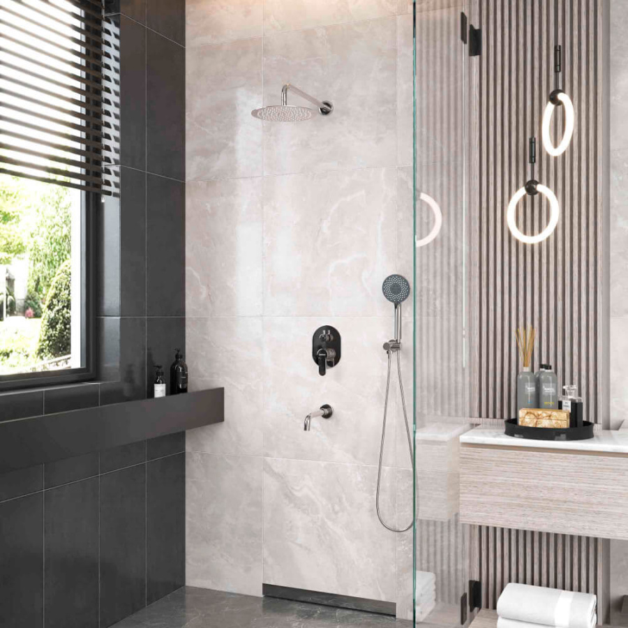 Душевой комплект 4в1 Berges Ventas 3R 073007 хром Душевой комплект 4в1 Berges Ventas 3R 073007 хром