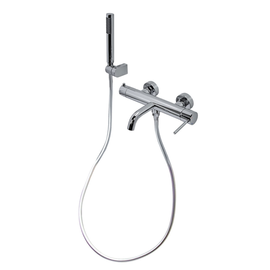Смеситель для ванны с душем AVS Slimmer хром