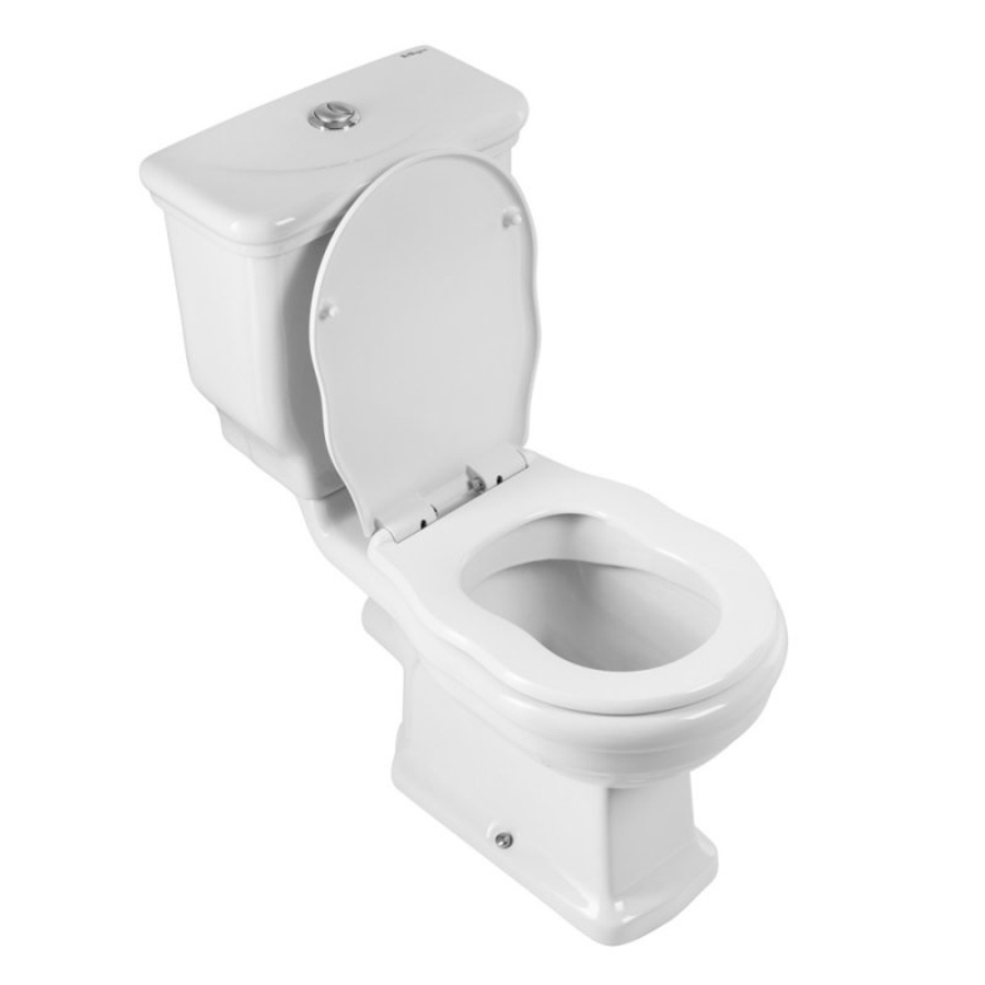 Унитаз напольный с бачком и сиденьем Boheme BelBagno BB115CPR+BB115T+BB115SC Унитаз напольный с бачком и сиденьем Boheme BelBagno BB115CPR+BB115T+BB115SC