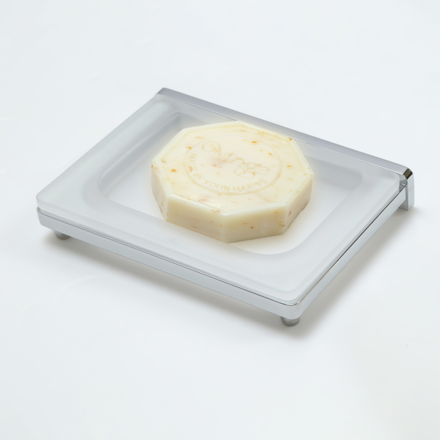 Мыльница настольная AVS Classic, хром