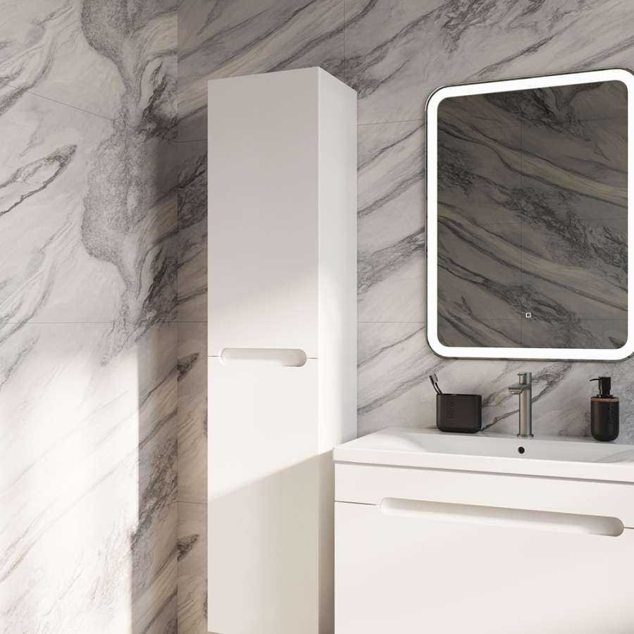 Шкаф-пенал AVS Эстель 35x160 белый Шкаф-пенал AVS Эстель 35x160 белый