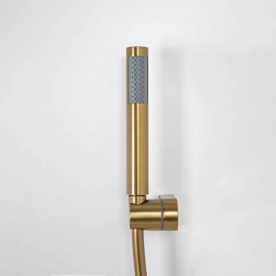 Смеситель для ванны с душем AVS Slimmer брашированное золото Смеситель для ванны с душем AVS Slimmer брашированное золото