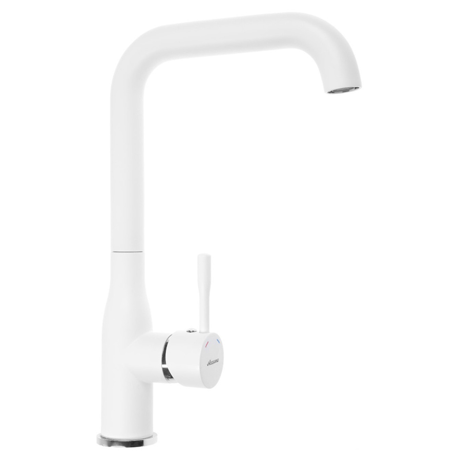 Смеситель для кухни Accoona Sanitary A4490G-3 белый матовый