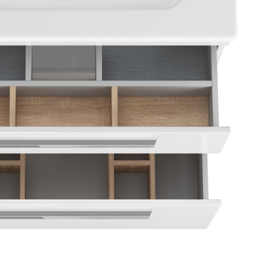 Тумба с раковиной Diborg Leonie 771227Н 100 см