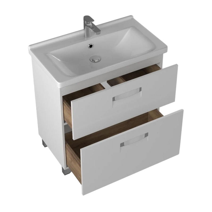 К-т: Тумба напольная 805*455*890+р-на Миранда+пенал 350*1800*300 прав. Ирида BRIZ