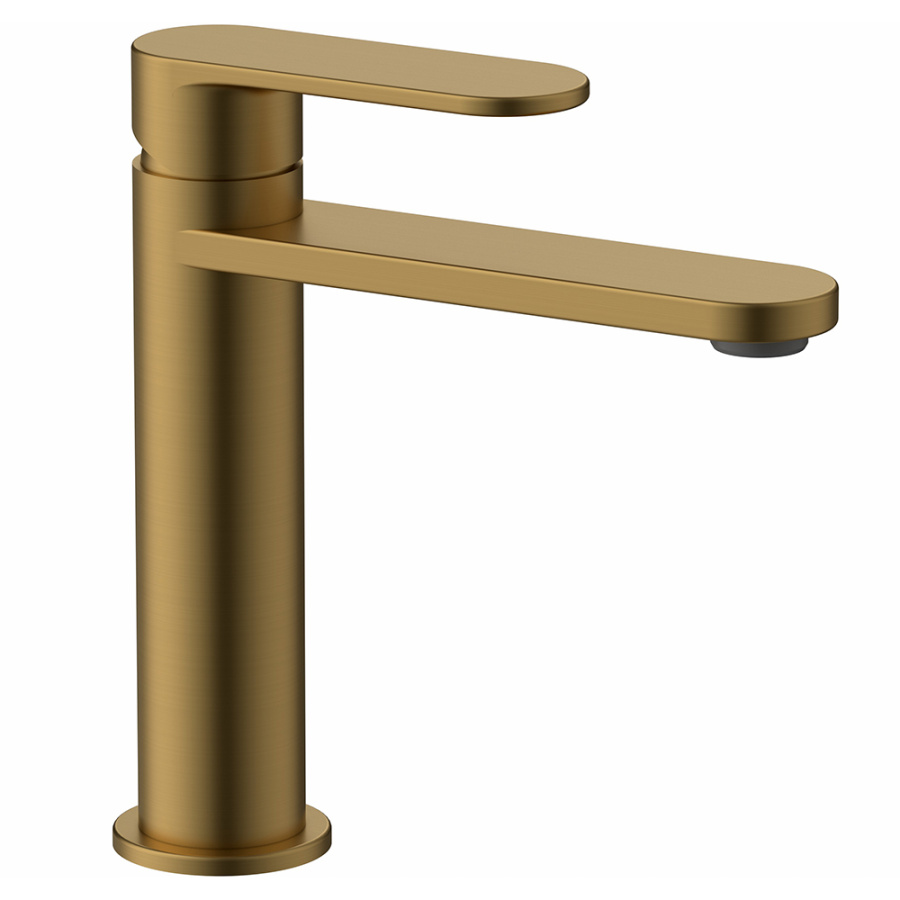 Смеситель для раковины AVS Beauty брашированное золото Смеситель для раковины AVS Beauty брашированное золото