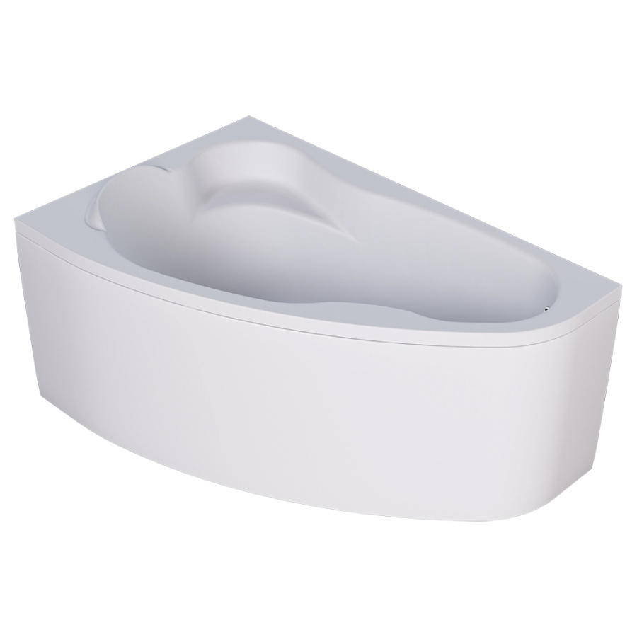 Акриловая ванна Marka One Lil 140x90 L белая, без каркаса