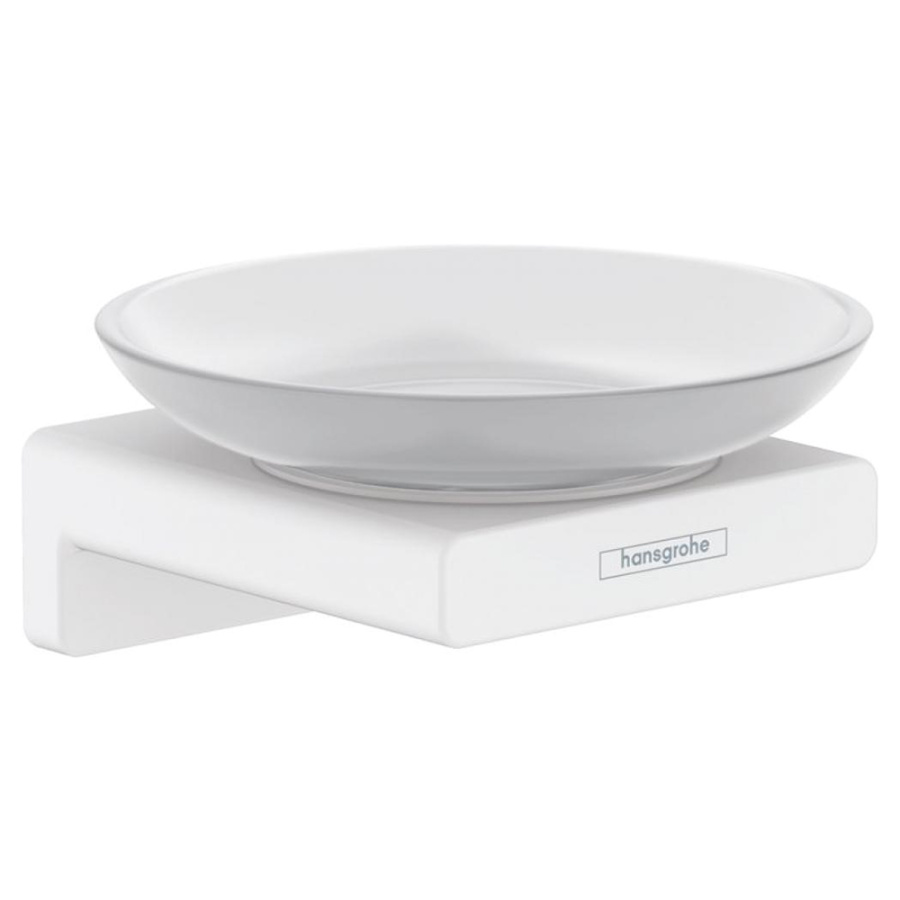 Мыльница Hansgrohe белый матовый 41746700