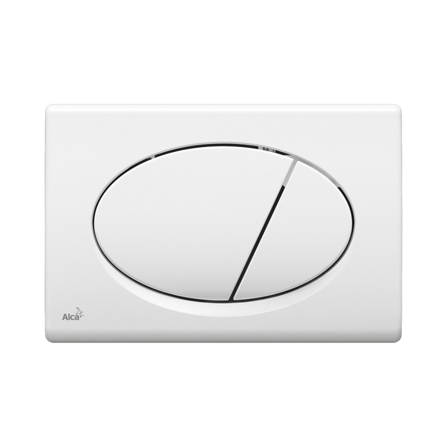 Кнопка смыва Alcaplast M70 белая