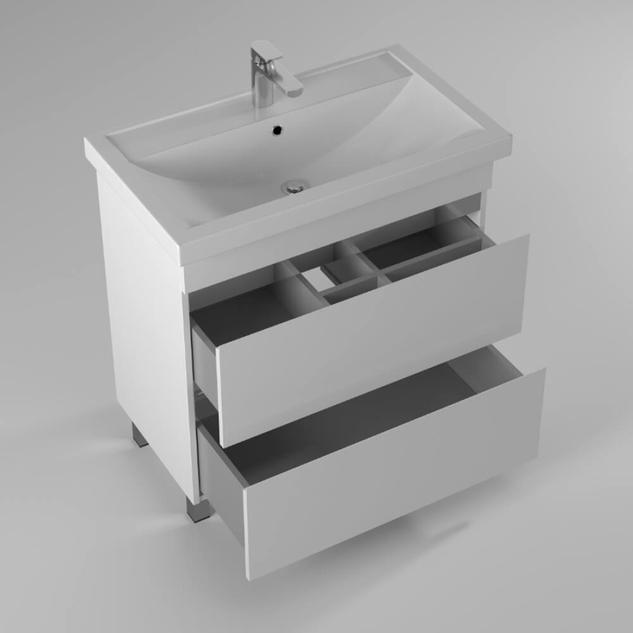 Тумба с раковиной Briz Элен 227 03-08080-06Н 80 см