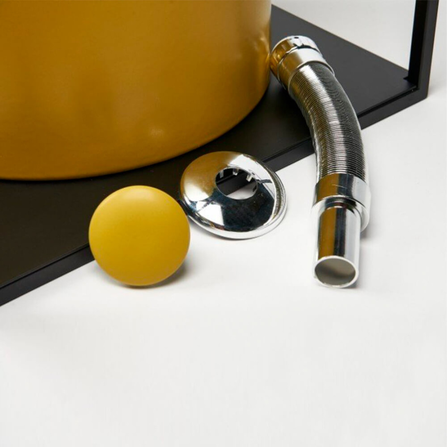 Раковина с металлической консолью Galassia 7305OC+2081NE Раковина с металлической консолью Galassia 7305OC+2081NE